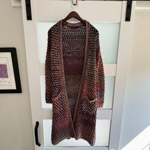 Prana calf-length Boho Cardigan Sweater.  Size XS.